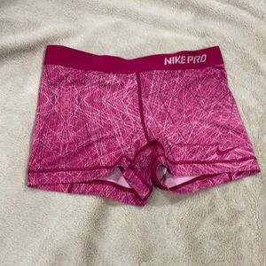 Nike Pro Pink Shorts
